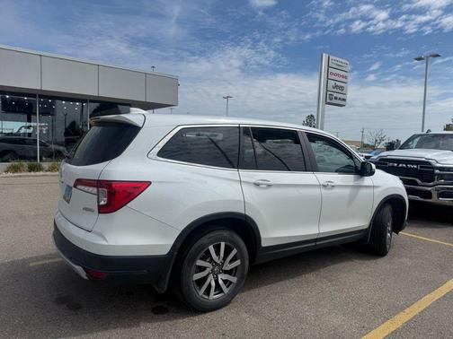Platinum White Pearl 2021 Honda Pilot AWD EX-L