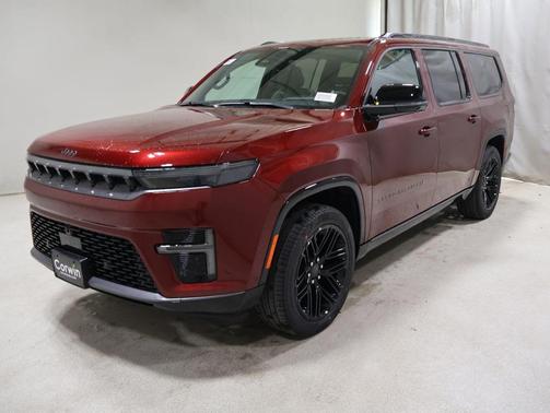 Velvet Red Pearlcoat 2026 Jeep Grand Wagoneer L Limited Reserve 4x4