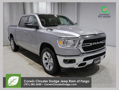Billet Silver Metallic Clearcoat 2022 RAM 1500 Big Horn/Lone Star