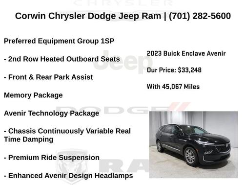 2023 Buick Enclave Avenir AWD