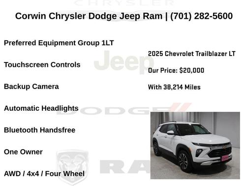 2025 Chevrolet Trailblazer LT