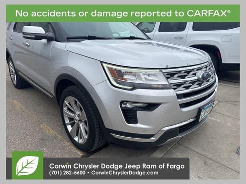 Ingot Silver 2019 Ford Explorer Limited