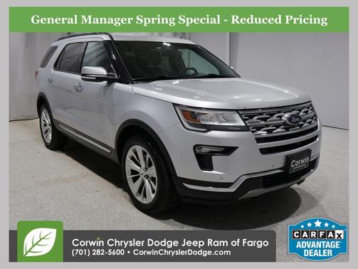INGOT SILVER METALLIC 2019 Ford Explorer Limited