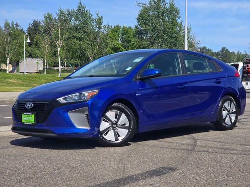 Intense Blue Metallic 2019 Hyundai IONIQ Hybrid Blue