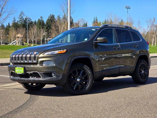 Eco Green Pearlcoat 2014 Jeep Cherokee Limited
