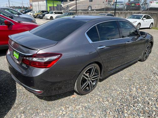 Gray 2017 Honda Accord Touring V6