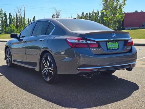 Gray 2017 Honda Accord Touring V6