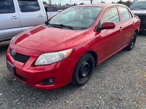Red 2010 Toyota Corolla LE