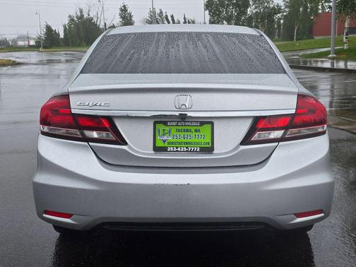 Silver 2014 Honda Civic LX
