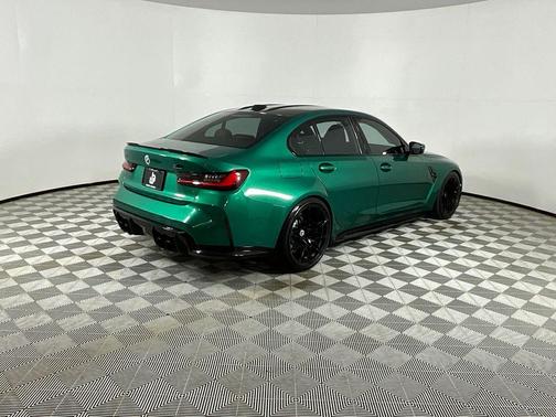 Isle of Man Green Metallic 2023 BMW M3 Competition xDrive