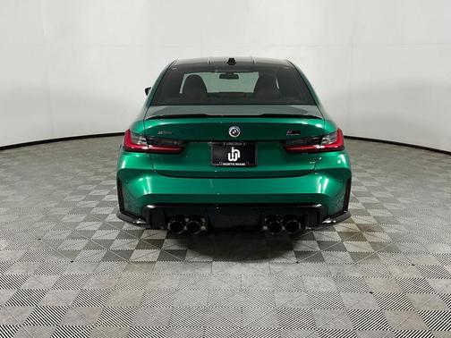 Isle of Man Green Metallic 2023 BMW M3 Competition xDrive