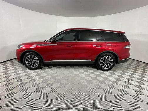 Red 2025 Lincoln Aviator Premiere