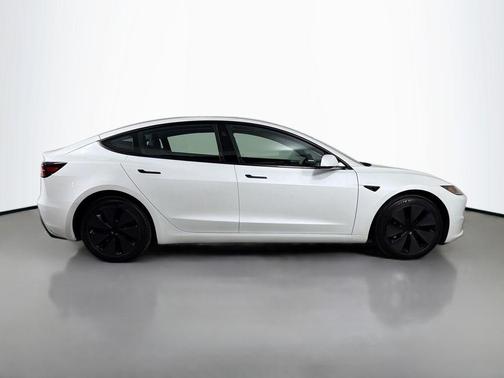 White 2025 Tesla Model 3 Long Range