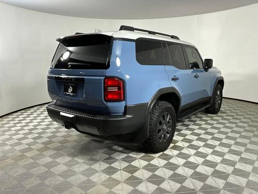 Blue / Gray 2024 Toyota Land Cruiser Base