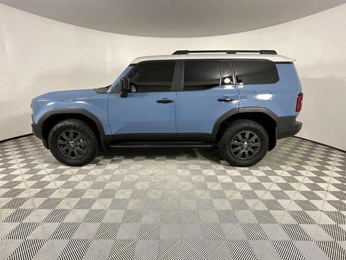 Blue / Gray 2024 Toyota Land Cruiser Base
