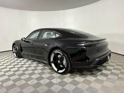Black 2020 Porsche Taycan Turbo