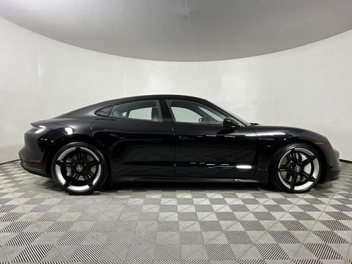 Black 2020 Porsche Taycan Turbo