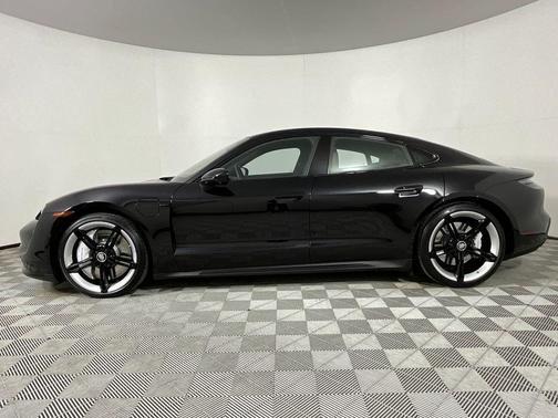 Black 2020 Porsche Taycan Turbo