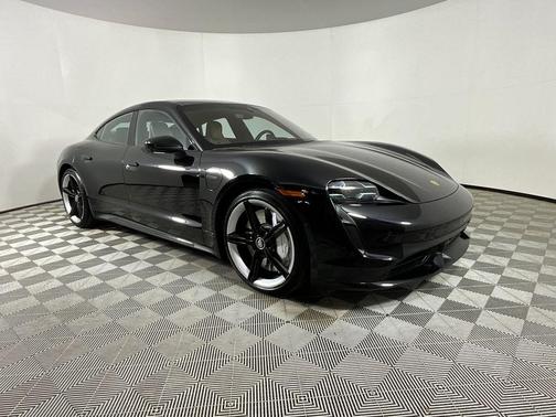 Black 2020 Porsche Taycan