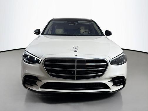 White 2023 Mercedes-Benz S-Class S 500 4MATIC