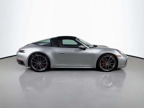 Silver 2023 Porsche 911 Targa 4S