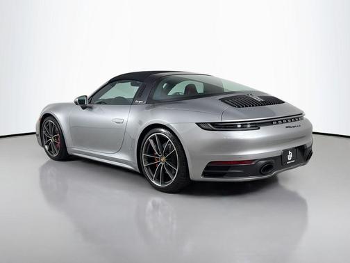 Silver 2023 Porsche 911 Targa 4S