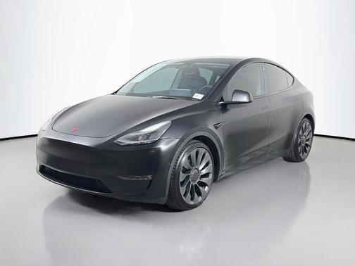 Black 2022 Tesla Model Y Performance
