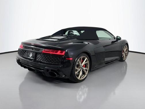 Mythos Black Metallic w/ Black Roof 2023 Audi R8 5.2 V10 performance