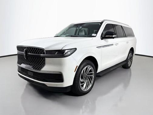 Pristine White 2026 Lincoln Navigator L Premiere