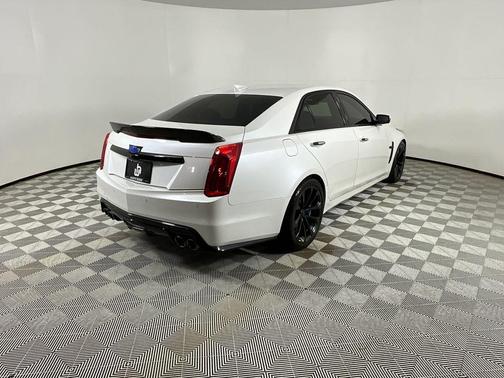 Crystal White Tri-Coat 2018 Cadillac CTS-V Base
