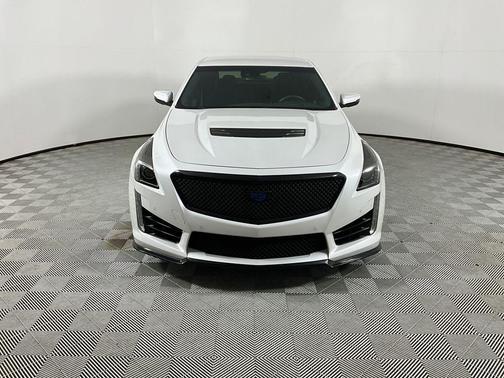 Crystal White Tri-Coat 2018 Cadillac CTS-V Base