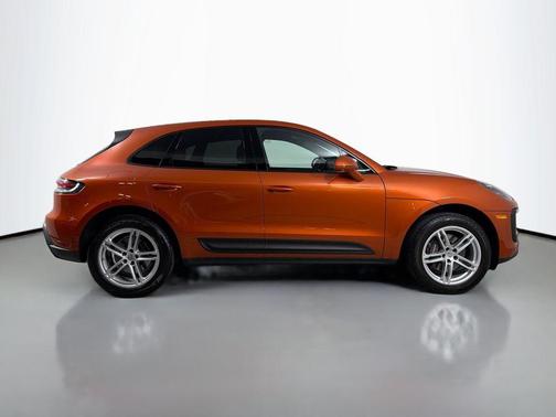 Orange 2023 Porsche Macan T