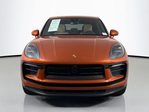 Orange 2023 Porsche Macan T
