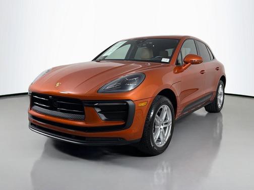 Orange 2023 Porsche Macan T
