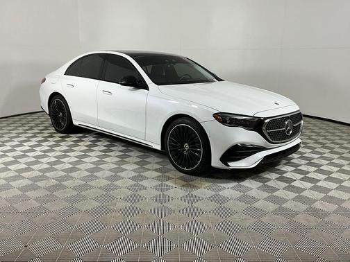 Black 2024 Mercedes-Benz E-Class E 350 4MATIC