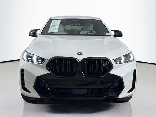 Mineral White Metallic 2024 BMW X6 M60i