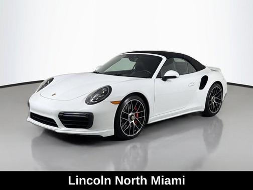 White 2019 Porsche 911 Turbo