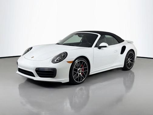 White 2019 Porsche 911 Turbo