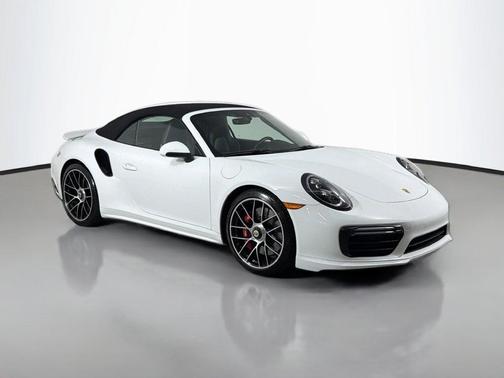 White 2019 Porsche 911 Turbo