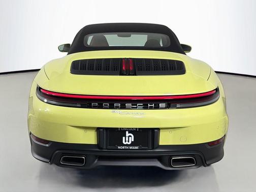Yellow 2025 Porsche 911 Carrera