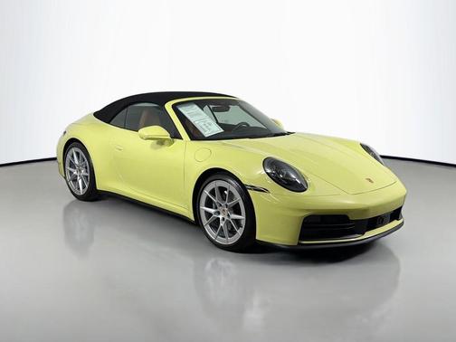 Yellow 2025 Porsche 911 Carrera