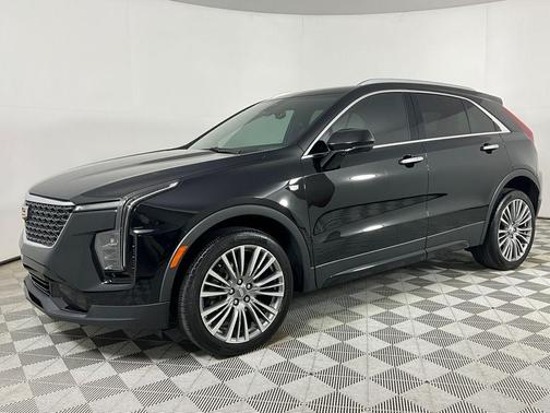 Stellar Black Metallic 2024 Cadillac XT4 Premium Luxury