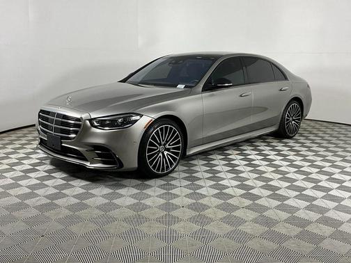 Silver 2023 Mercedes-Benz S-Class S 500 4MATIC