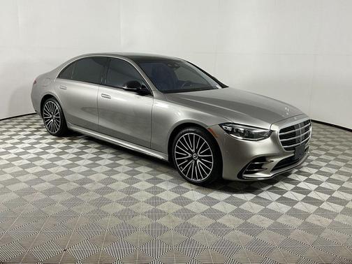 Silver 2023 Mercedes-Benz S-Class S 500 4MATIC