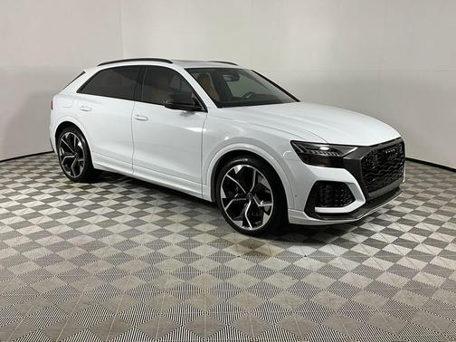 Glacier White Metallic 2024 Audi RS Q8 4.0T quattro
