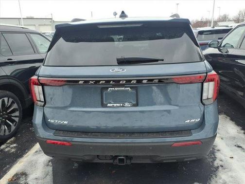 Vapor Blue 2026 Ford Explorer Active