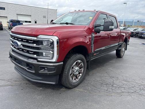 Rapid Red Metallic Tinted Clearcoat 2024 Ford F-350 King Ranch