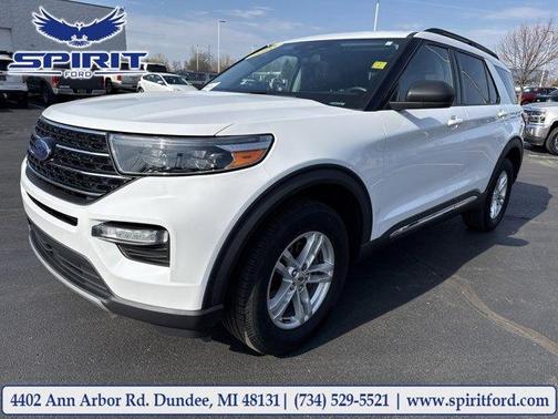 Oxford White 2020 Ford Explorer XLT