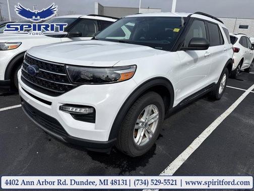 Oxford White 2020 Ford Explorer XLT