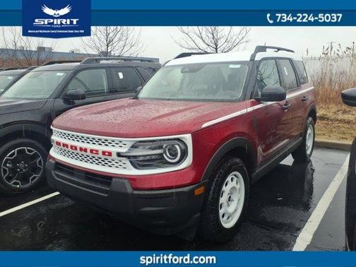 Ruby Red 2026 Ford Bronco Sport Heritage